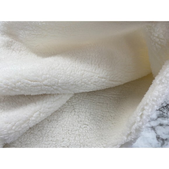 Jenni NWT Twisted Solid Sherpa Cowl Faux Fur Scarf Ivory One Size New - Picture 3 of 7